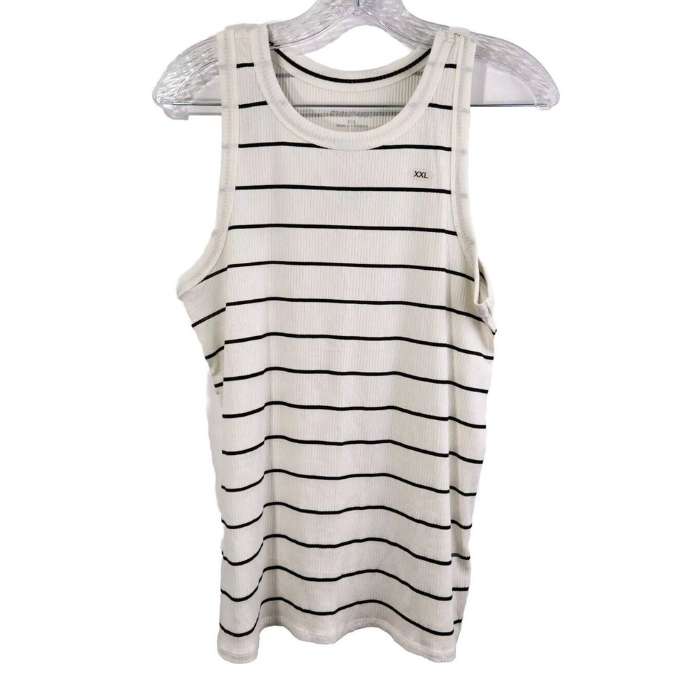 MAURICES Women's XXL STRIPED TANK TOP WOMEN'S‎ SHIRT Summer Spring NWT